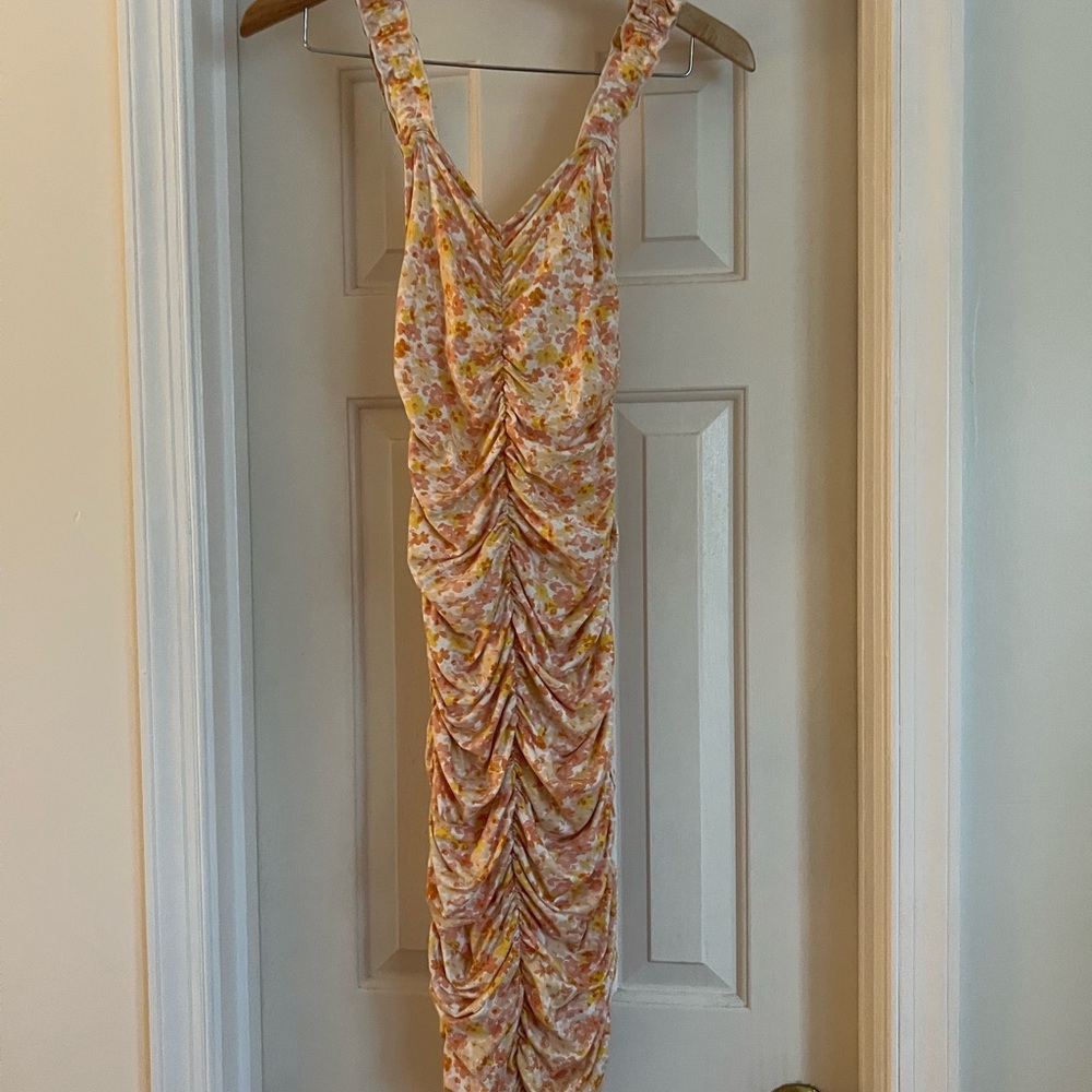 Stretchy form fitting dress